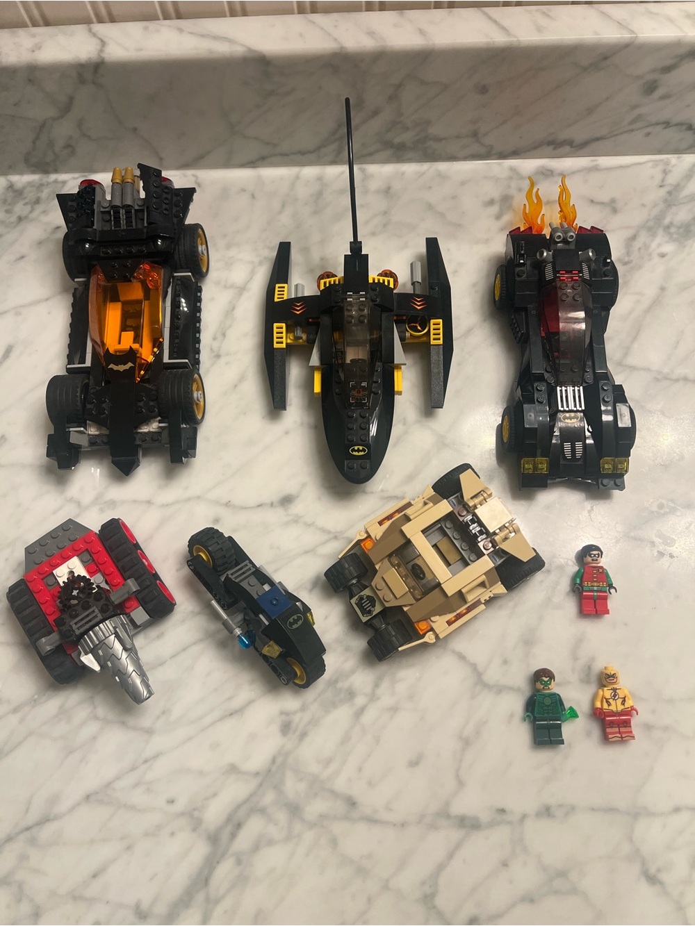 LEGO Batman Kids Toy Vehicles - Black and Yellow Play Set